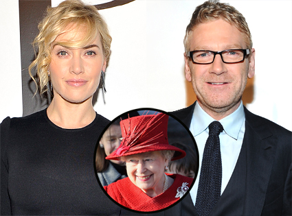 Kate Winslet, Kenneth Branagh, Queen Elizabeth Kate Winslet, Kenneth Branagh, Queen Elizabeth